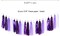 Purple White Lavender Party-Decorations Tassel-Garland - 20pcs Women Girl Birthday Supplies Tassels, Baby Bridal Shower Wedding Engagement Bachelorette Graduation Decor